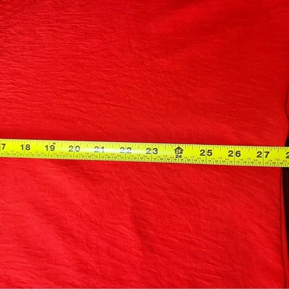 Elegant Orange Women's Blouse - Picture 5 of 7